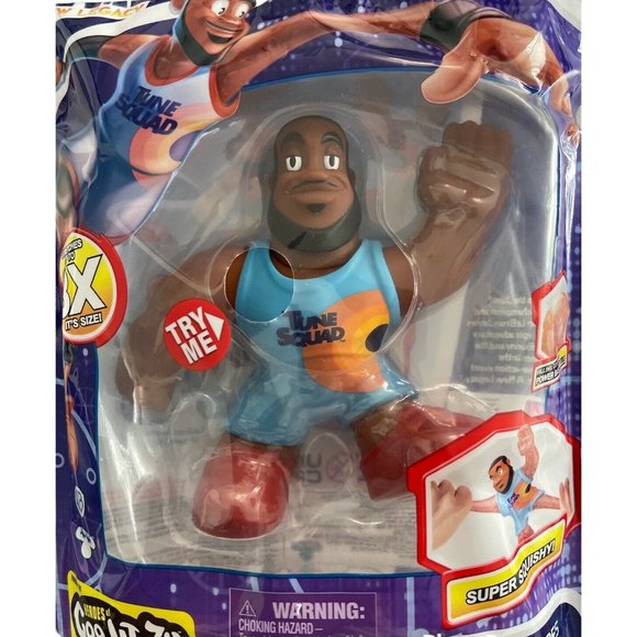 Lebron James Stretch Heroes Of Goo Jit Zu Space Jam A New Legacy Squishy New - Picture 1 of 7